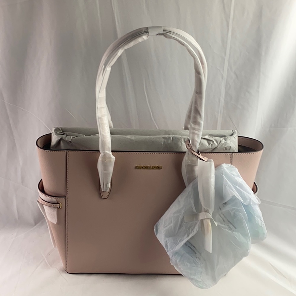 Michael Kors Gilly Large Drawstring Zip Tote Bag